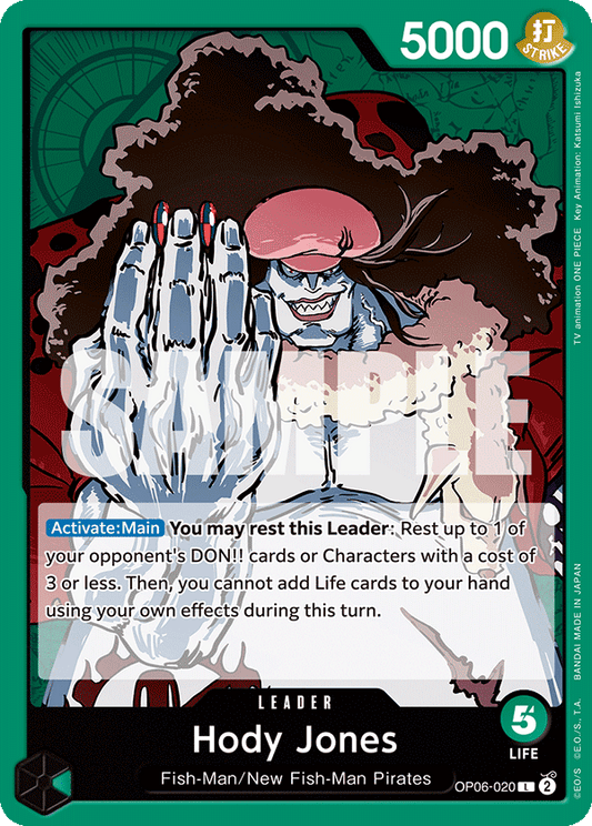 Hody Jones [OP06-020] OP06 - Wings of the Captain
