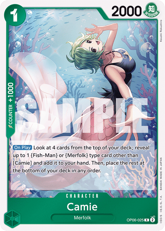 Camie [OP06-025] OP06 - Wings of the Captain