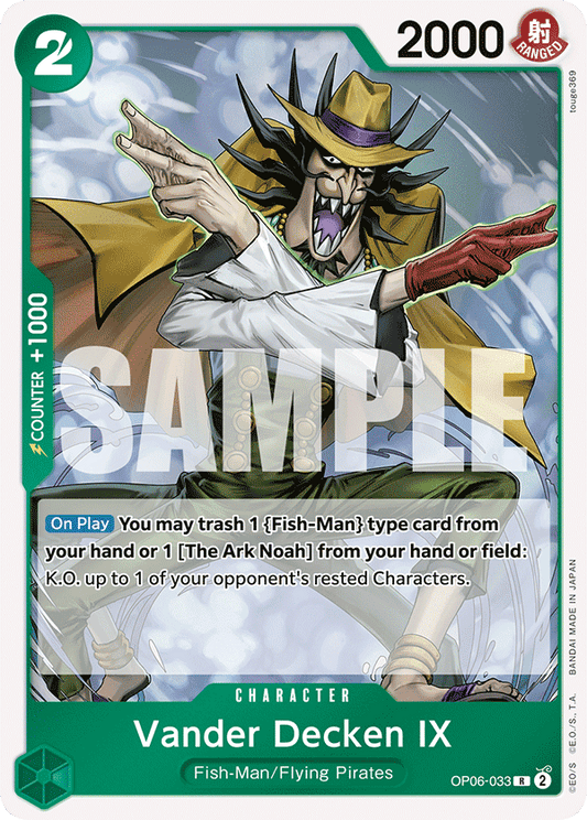 Vander Decken IX [OP06-033] OP06 - Wings of the Captain
