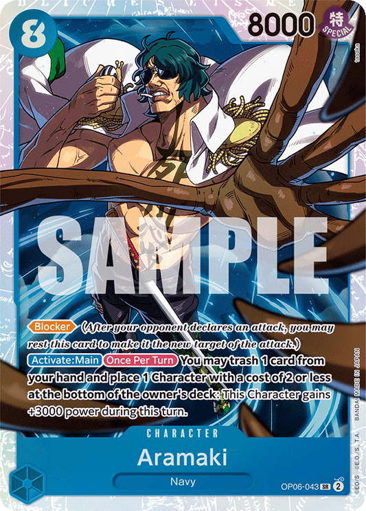 Aramaki [OP06-043] OP06 - Wings of the Captain