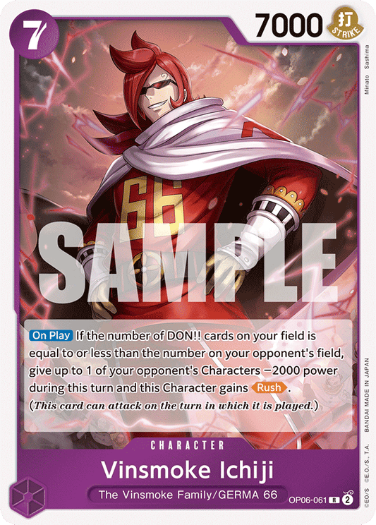 Vinsmoke Ichiji [OP06-061] OP06 - Wings of the Captain
