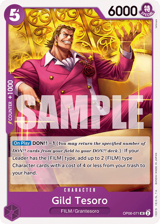 Gild Tesoro [OP06-071] OP06 - Wings of the Captain
