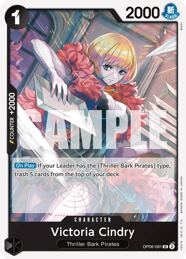 Victoria Cindry [OP06-091] OP06 - Wings of the Captain