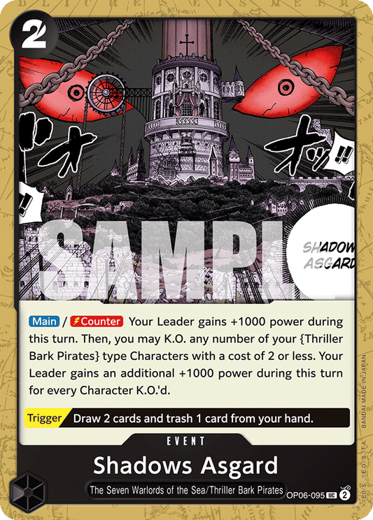 Shadows Asgard [OP06-095] OP06 - Wings of the Captain