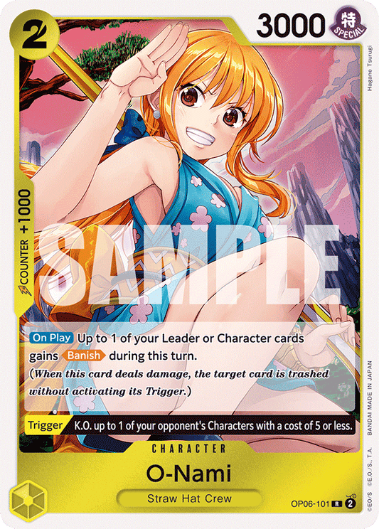 O-Nami [OP06-101] OP06 - Wings of the Captain