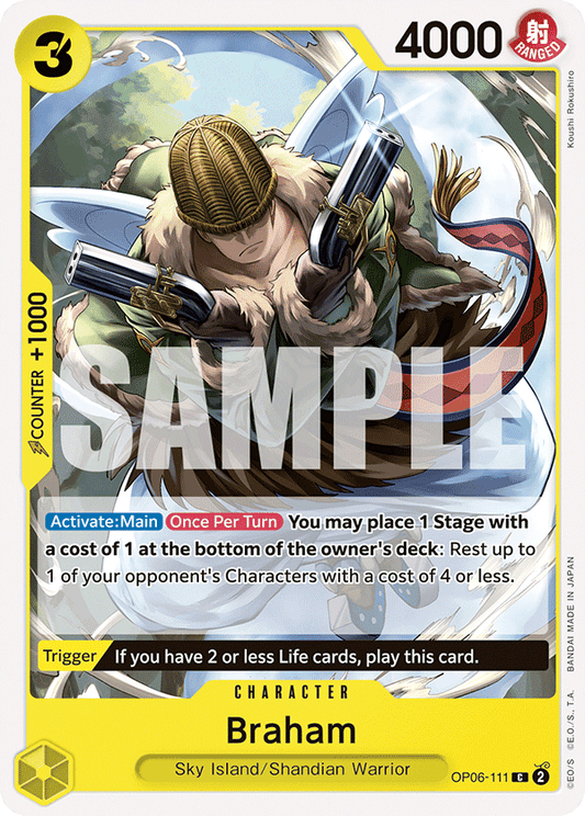 Braham [OP06-111] OP06 - Wings of the Captain