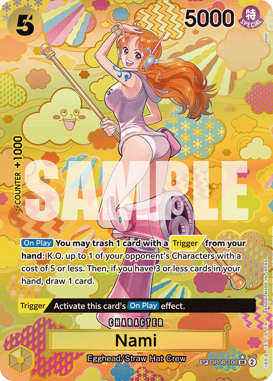 Nami (SP) [OP08-106] OP09 - Emperors in the New World