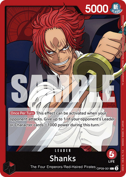 Shanks [OP09-001] OP09 - Emperors in the New World