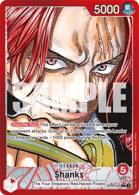 Shanks (Parallel Alternate Art) [OP09-001] OP09 - Emperors in the New World