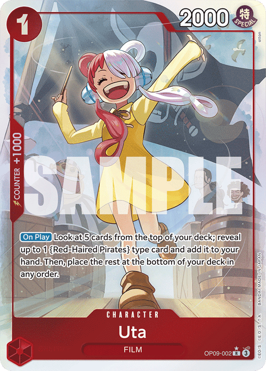 Uta (Parallel Alternate Art) [OP09-002] OP09 - Emperors in the New World