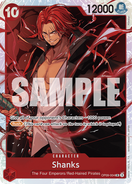 Shanks [OP09-004] OP09 - Emperors in the New World
