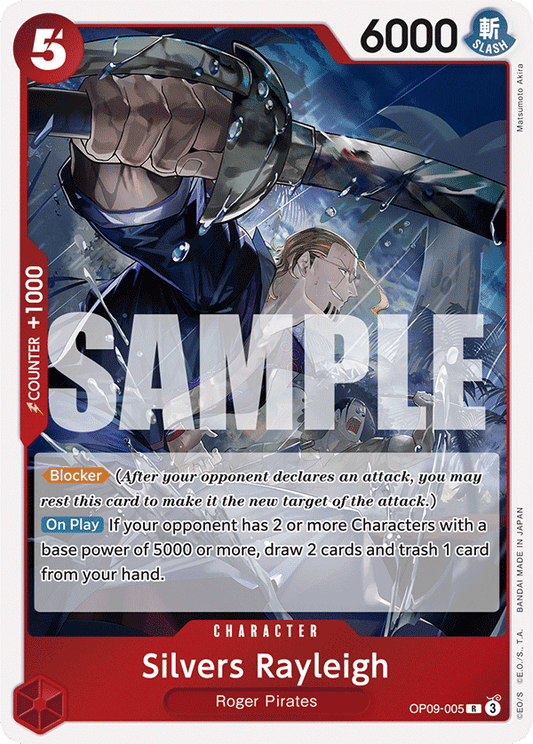 Silvers Rayleigh [OP09-005] OP09 - Emperors in the New World