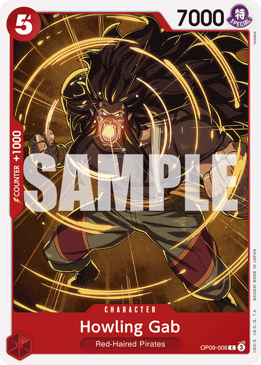 Howling Gab [OP09-006] OP09 - Emperors in the New World