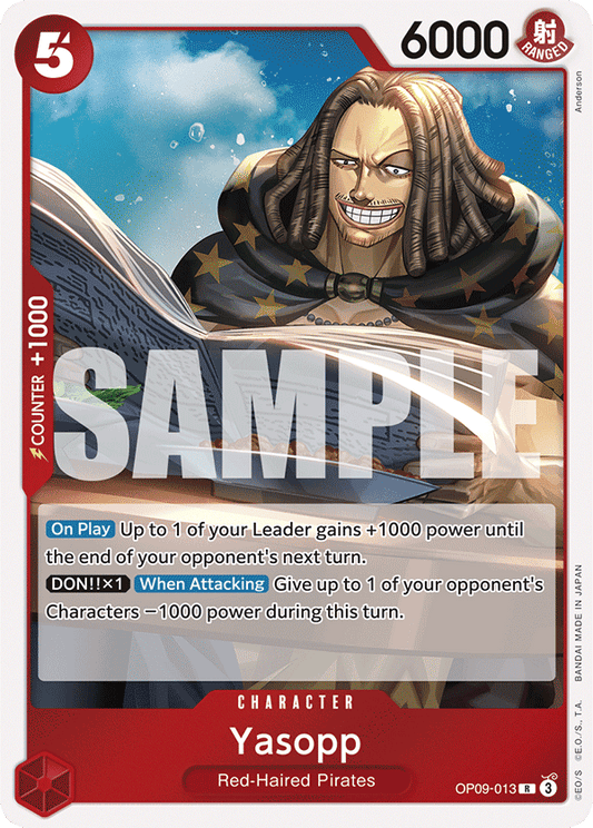 Yasopp [OP09-013] OP09 - Emperors in the New World