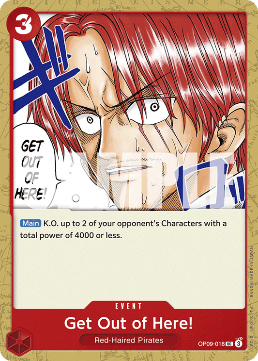 Get Out of Here! [OP09-018] OP09 - Emperors in the New World