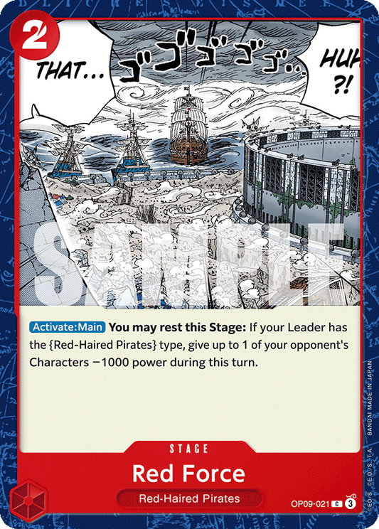 Red Force [OP09-021] OP09 - Emperors in the New World