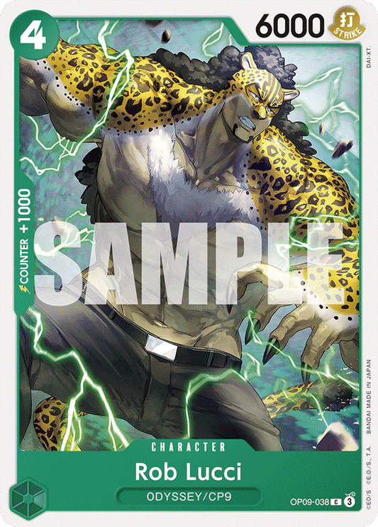 Rob Lucci [OP09-038] OP09 - Emperors in the New World