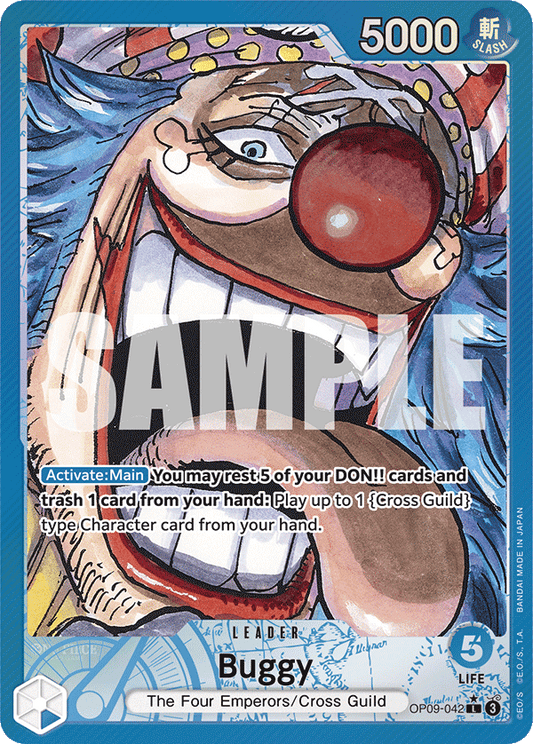 Buggy (Parallel Alternate Art) [OP09-042] OP09 - Emperors in the New World