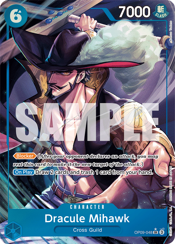 Dracule Mihawk (Parallel Alternate Art) [OP09-048] OP09 - Emperors in the New World