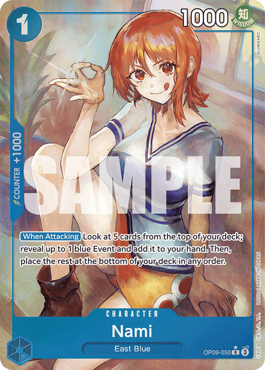 Nami (Parallel Alternate Art) [OP09-050] OP09 - Emperors in the New World