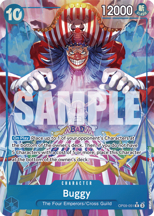 Buggy (Parallel Alternate Art) [OP09-051] OP09 - Emperors in the New World