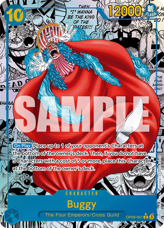 Buggy (Manga Rare) [OP09-051] OP09 - Emperors in the New World
