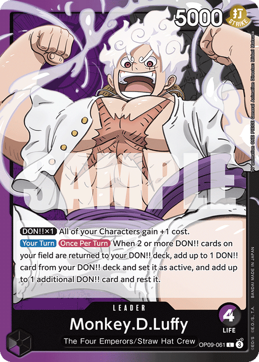 Monkey.D.Luffy [OP09-061] OP09 - Emperors in the New World