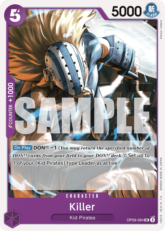 Killer [OP09-064] OP09 - Emperors in the New World