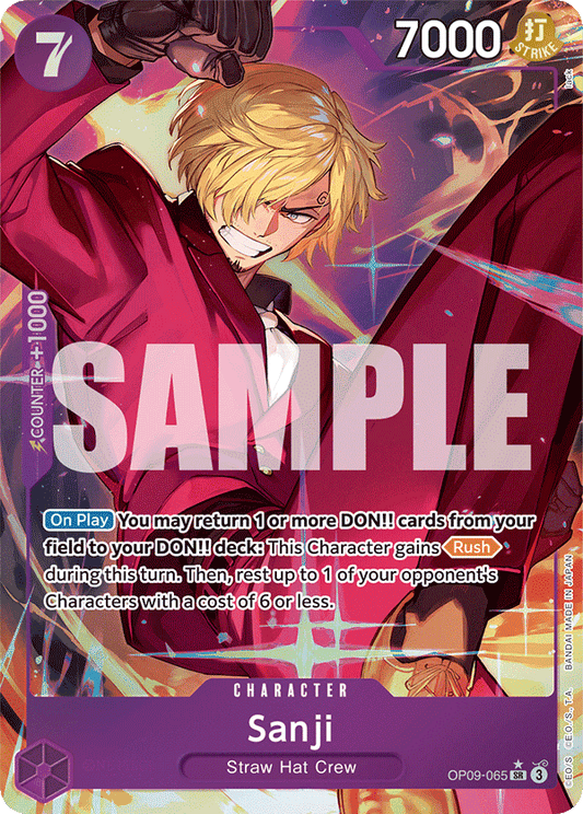 Sanji (Parallel Alternate Art) [OP09-065] OP09 - Emperors in the New World