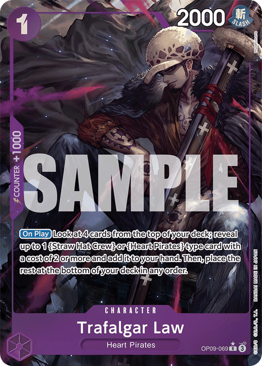 Trafalgar Law (Parallel Alternate Art) [OP09-069] OP09 - Emperors in the New World