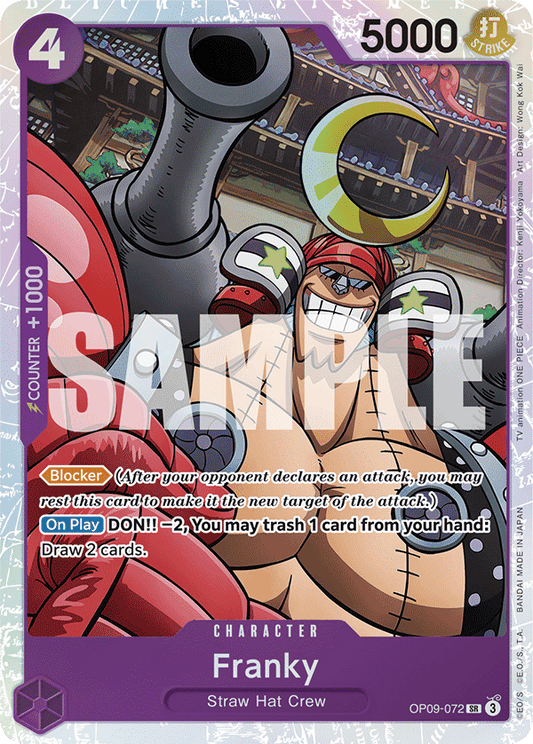 Franky [OP09-072] OP09 - Emperors in the New World