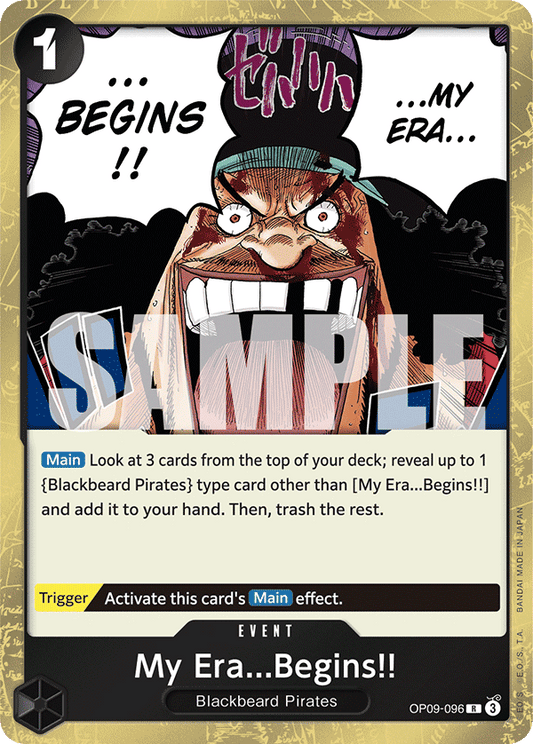 My Era...Begins!! [OP09-096] OP09 - Emperors in the New World