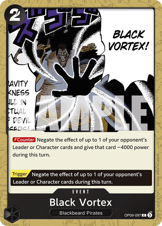 Black Vortex [OP09-097] OP09 - Emperors in the New World