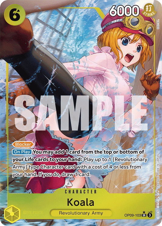 Koala (Parallel Alternate Art) [OP09-103] OP09 - Emperors in the New World