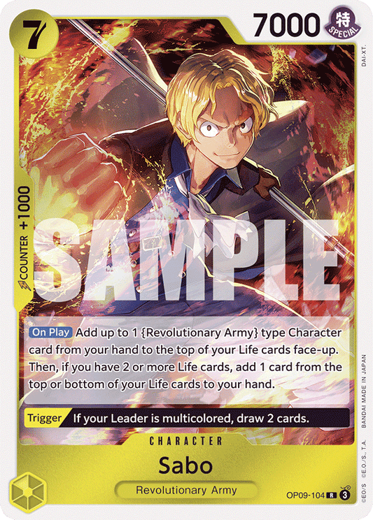 Sabo [OP09-104] OP09 - Emperors in the New World