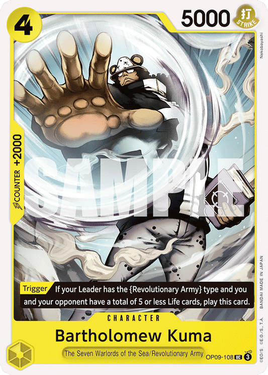 Bartholomew Kuma [OP09-108] OP09 - Emperors in the New World