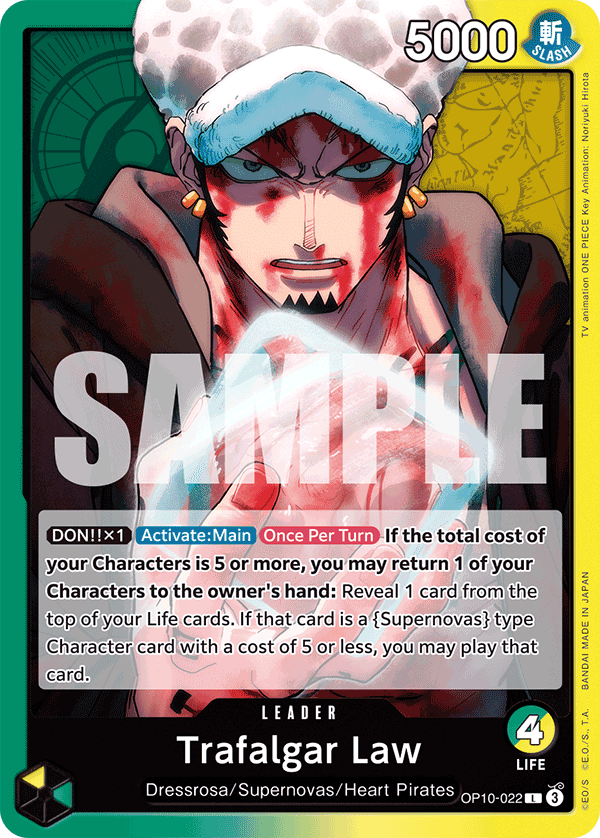 Trafalgar Law [OP10-022] OP10 - Royal Blood