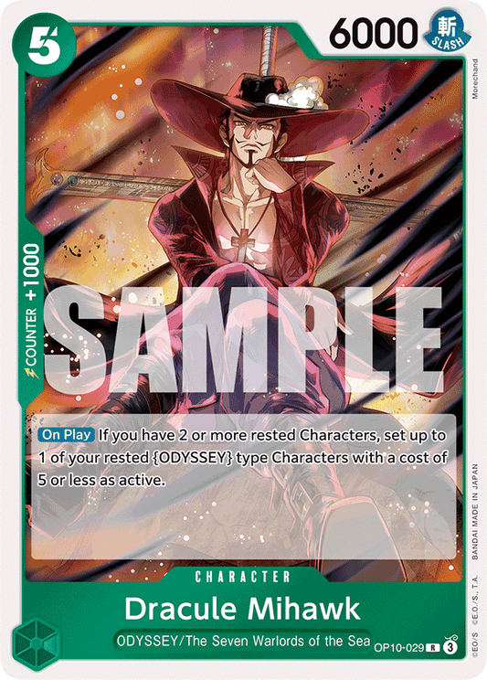 Dracule Mihawk [OP10-029] OP10 - Royal Blood