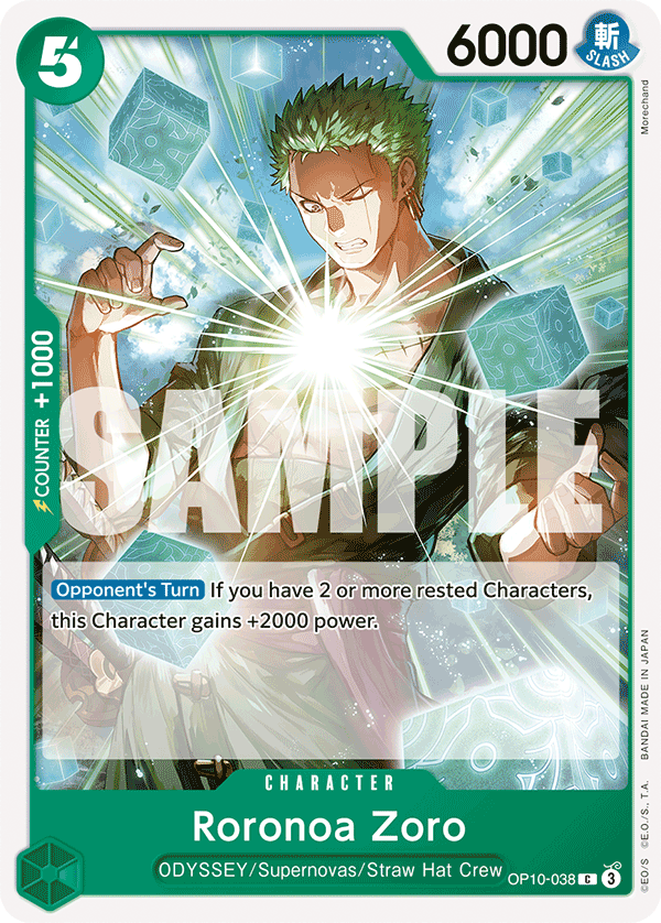 Roronoa Zoro [OP10-038] OP10 - Royal Blood