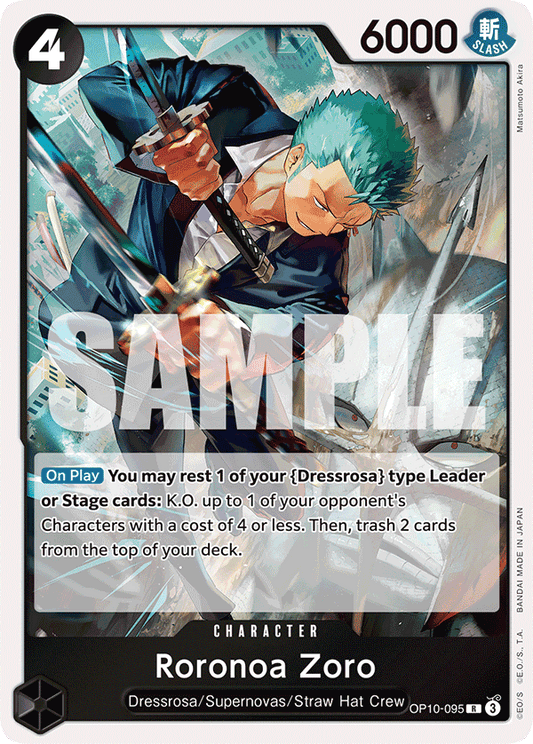 Roronoa Zoro [OP10-095] OP10 - Royal Blood