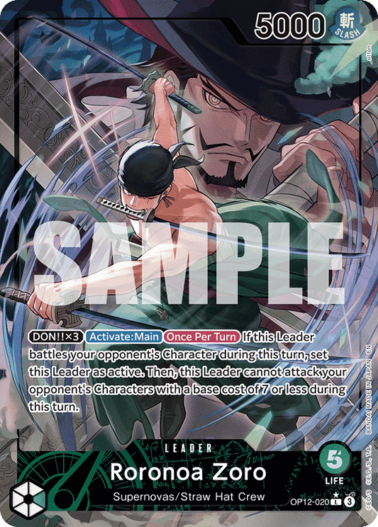 Roronoa Zoro (Parallel Alternate Art) [OP12-020] OP12 Legacy of the Master