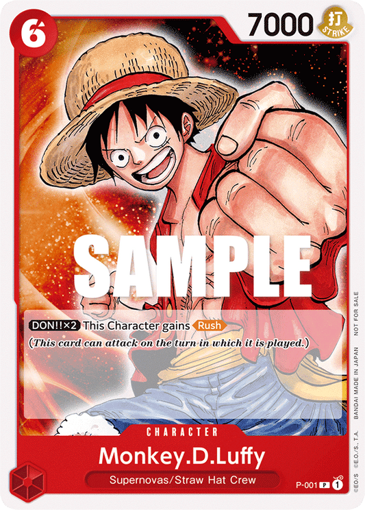 Monkey.D.Luffy [P-001] Promotion Pack 2022