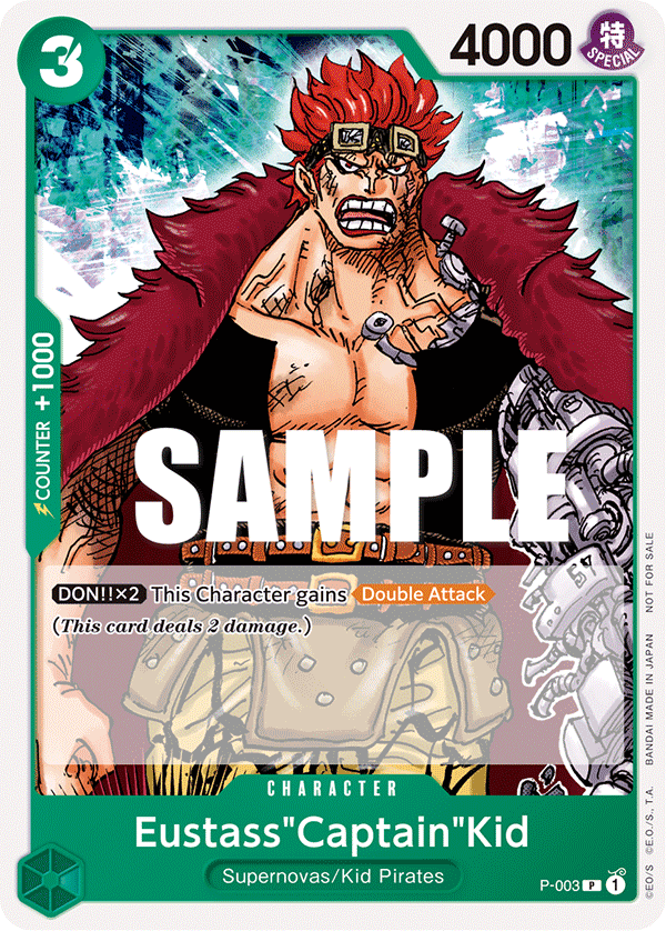 Eustass"Captain"Kid [P-003] Promotion Pack 2022