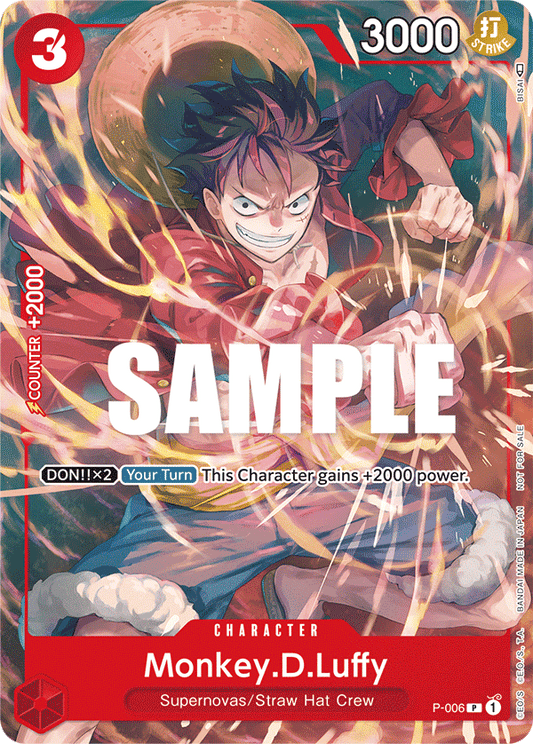 Monkey.D.Luffy [P-006] Tournament Pack Vol. 1