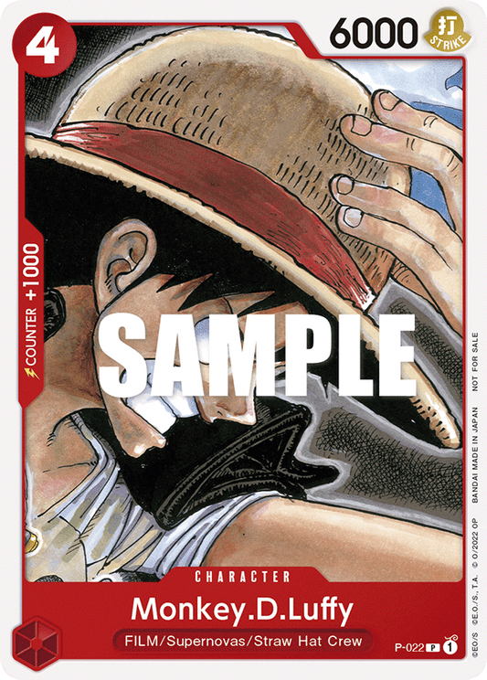 Monkey.D.Luffy [P-022] ONE PIECE FILM RED Promo