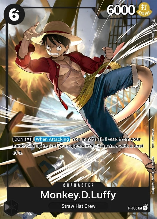 Monkey.D.Luffy [P-035] Pirates Party Vol. 3