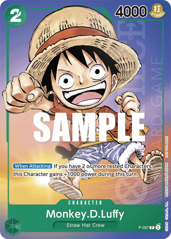 Monkey.D.Luffy [P-037] Gencon 2023