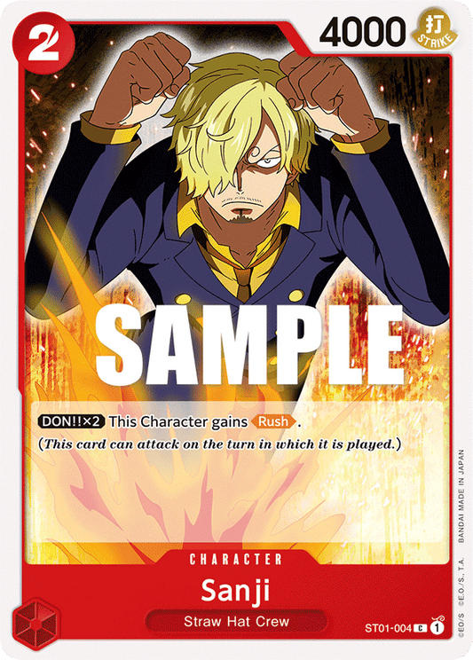 Sanji [ST01-004] Starter Deck 01 - Straw Hat Crew