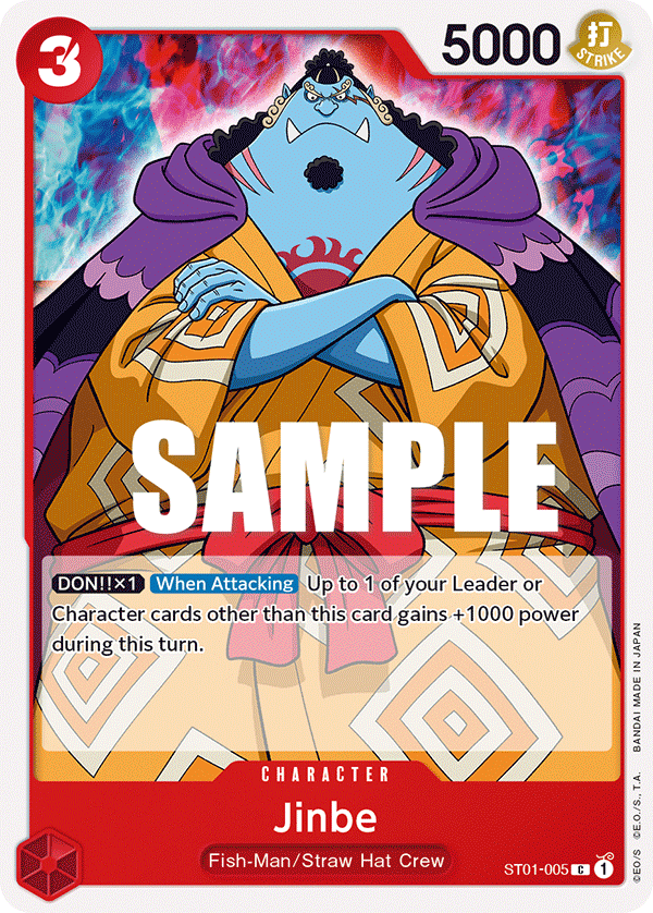 Jimbe [ST01-005] Starter Deck 01 - Straw Hat Crew