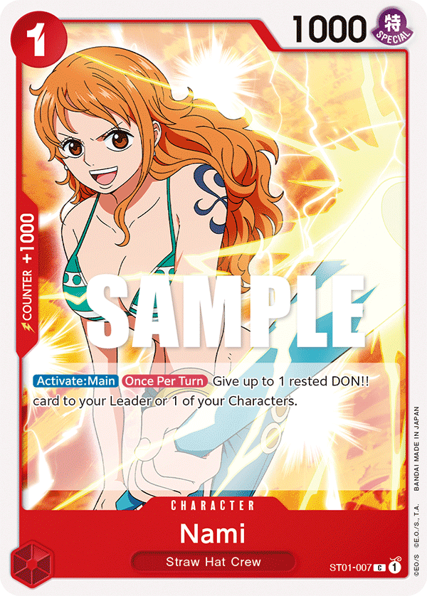 Nami [ST01-007] Starter Deck 01 - Straw Hat Crew